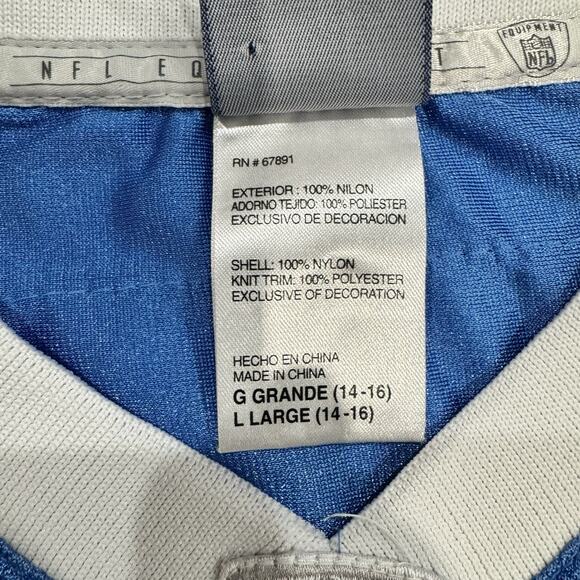 Chargers Ladanian Tomlinson Jersey Youth Size Large 14/16 #21 Reebok Distress - Picture 7 of 8